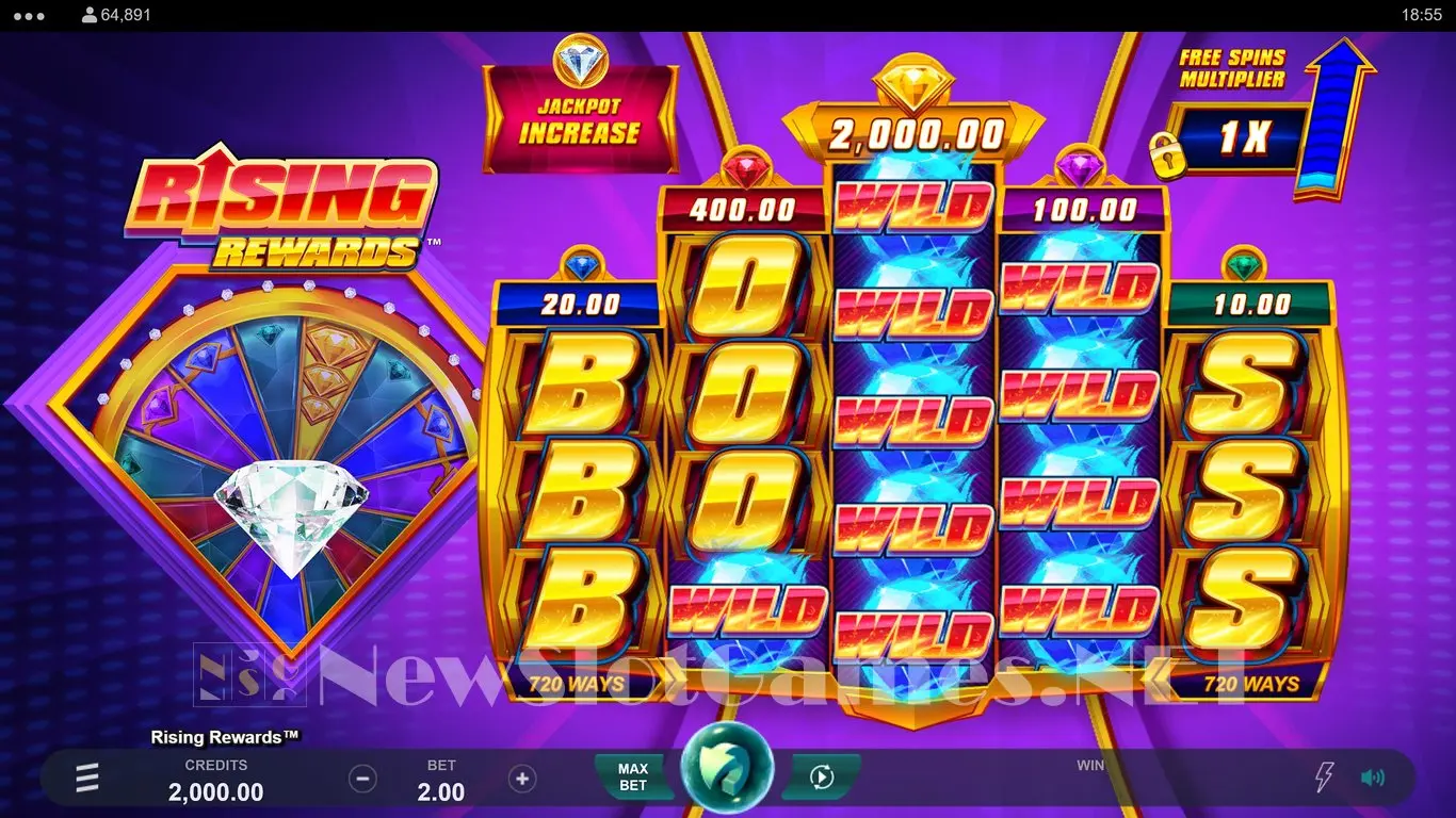 Rising Rewards slot