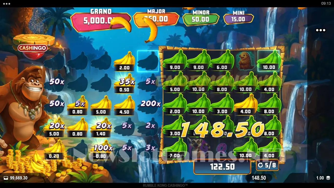 Rumble Kong Cashingo slot