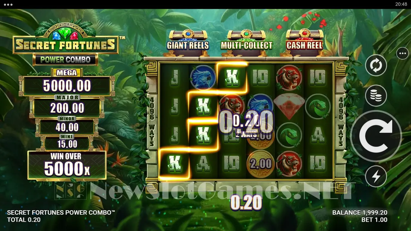 Secret Fortunes Power Combo slot