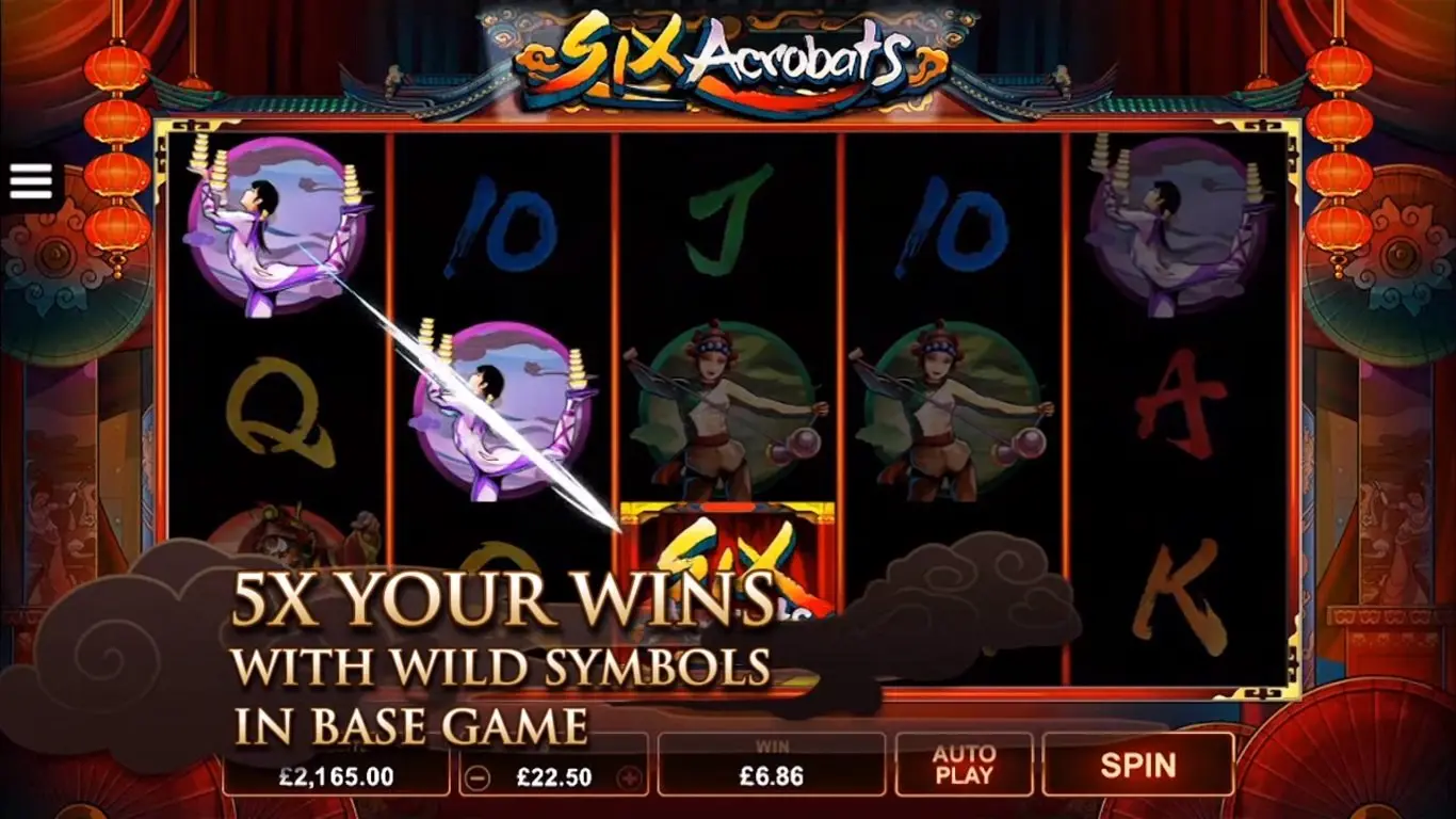 Six Acrobats slot