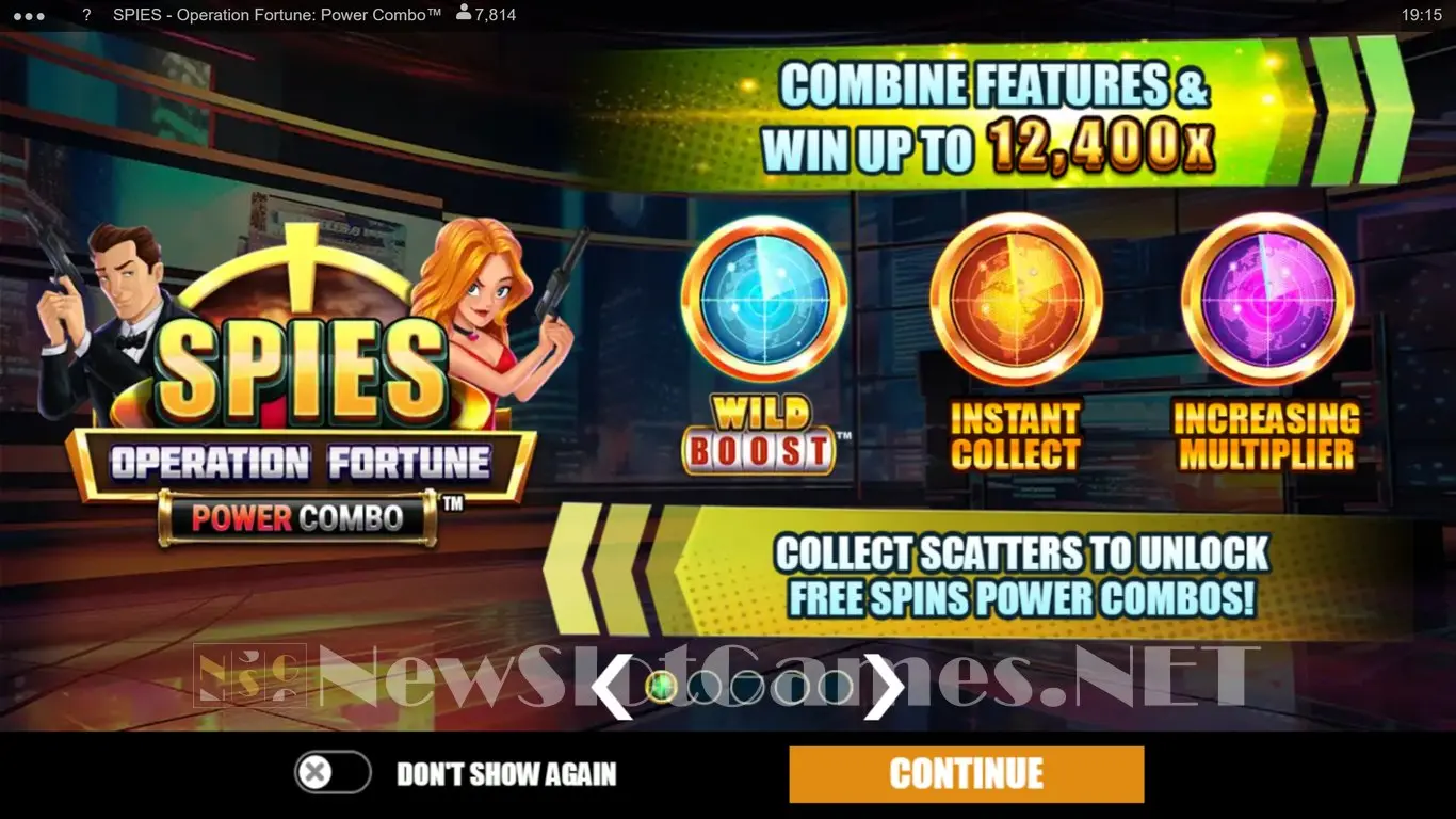 Spies Operation Fortune slot