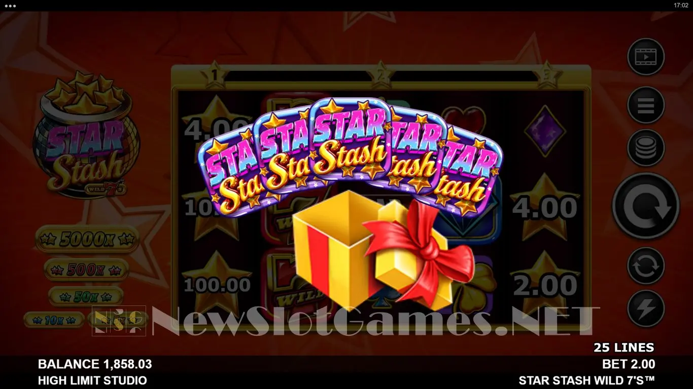 Star Stash Wild 7s slot