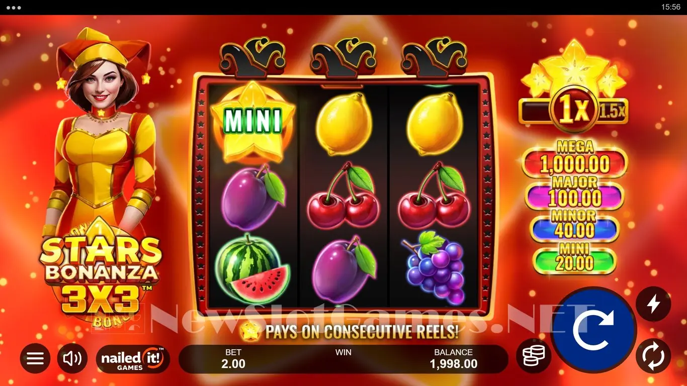 Stars Bonanza 3x3 slot