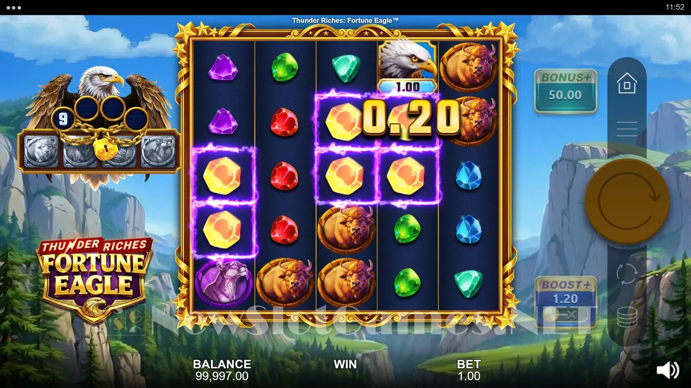 Thunder Riches Fortune Eagle slot