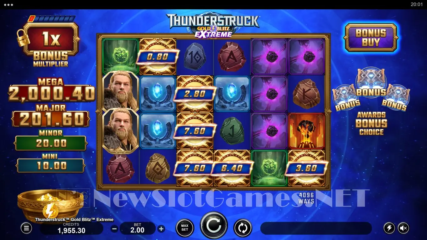 Thunderstruck Gold Blitz Extreme slot