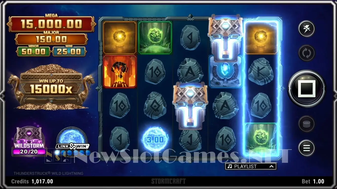 Thunderstruck Wild Lightning slot