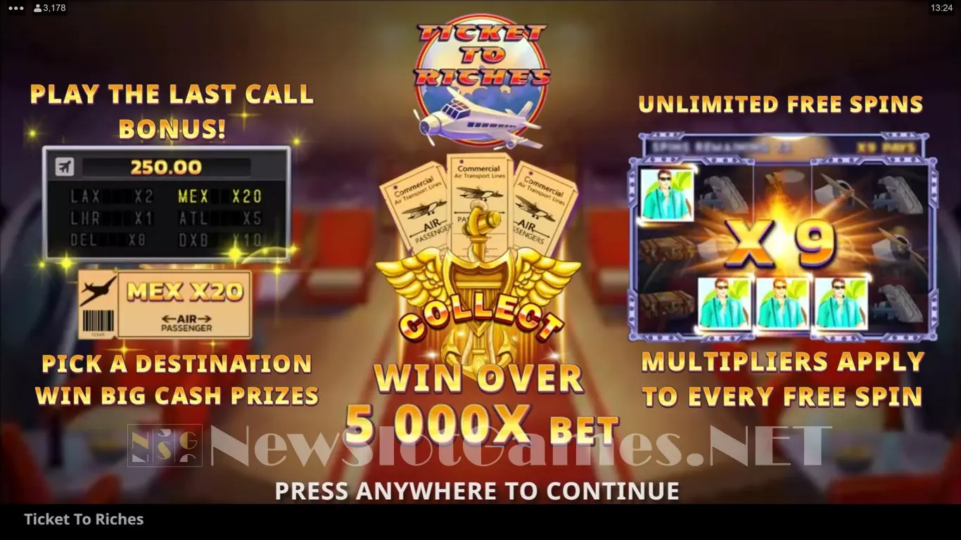 Ticket to Riches slot