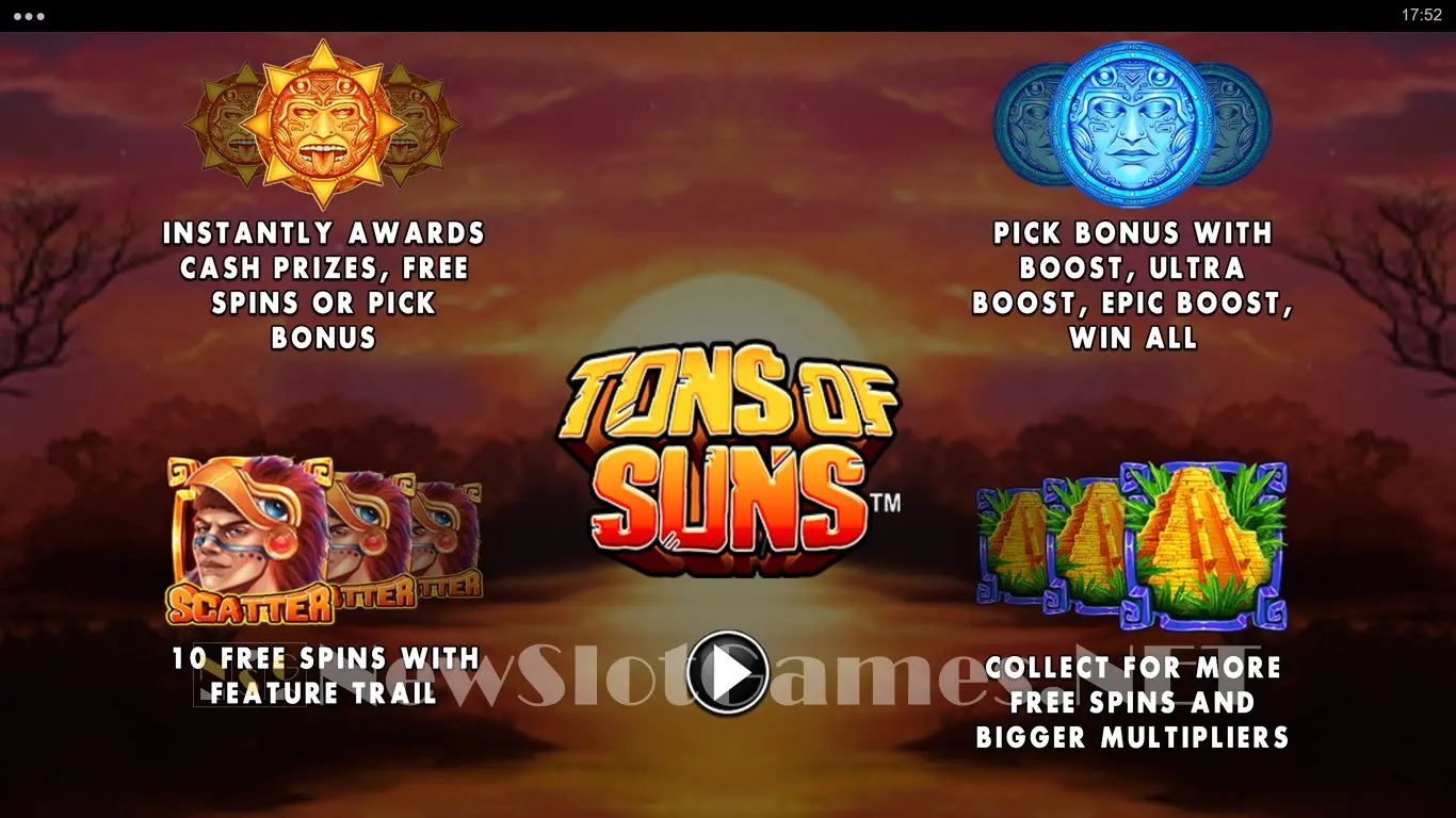 Tons of Suns slot