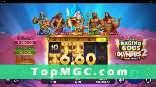 Raging Gods Olympus 2 Power Combo slot by 