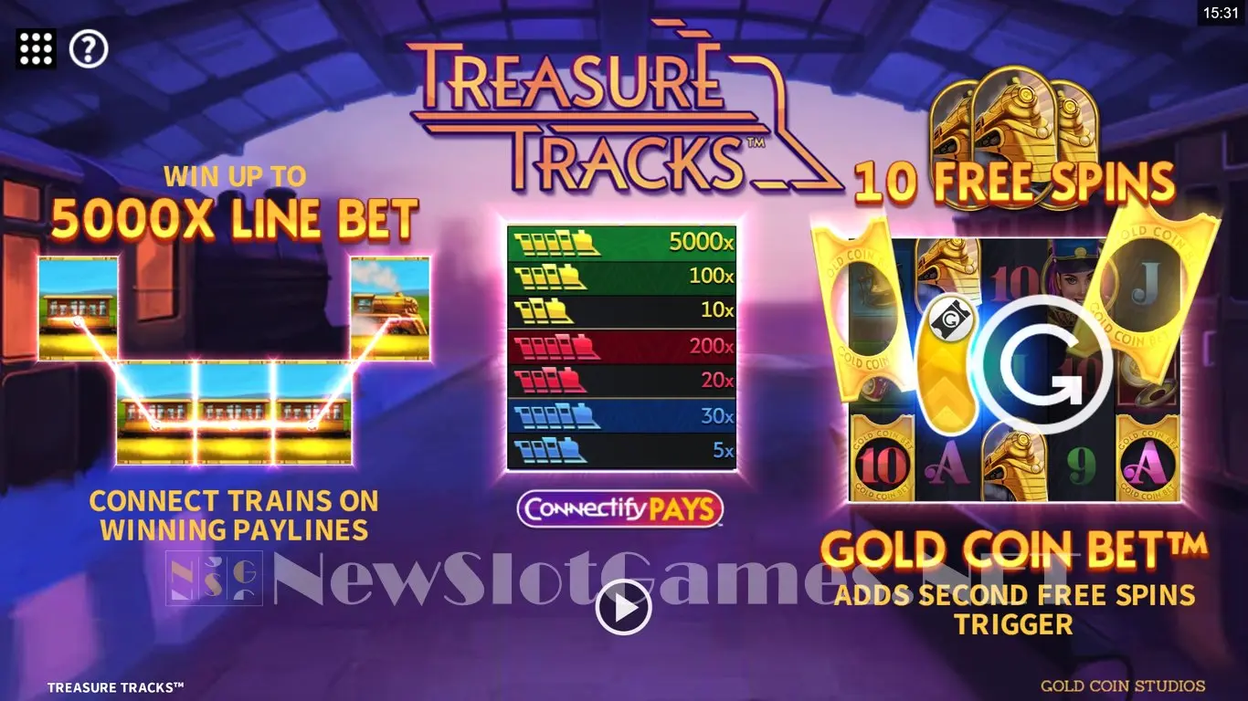 Treasure Tracks slot