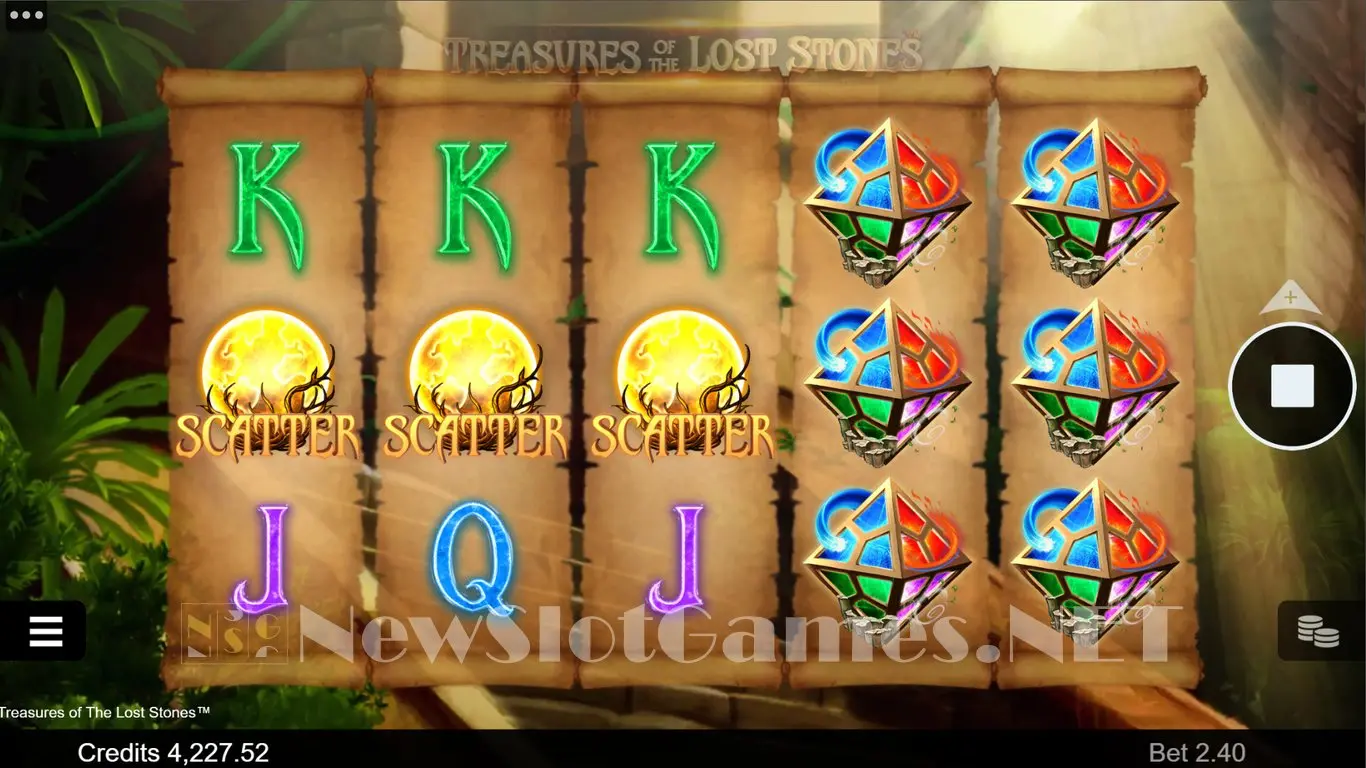 Treasures of the Lost Stones slot