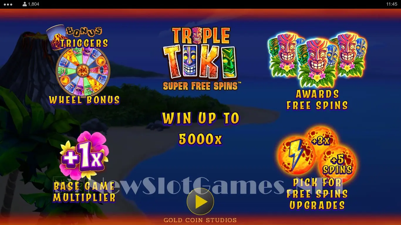 Triple Tiki Super Free Spins slot