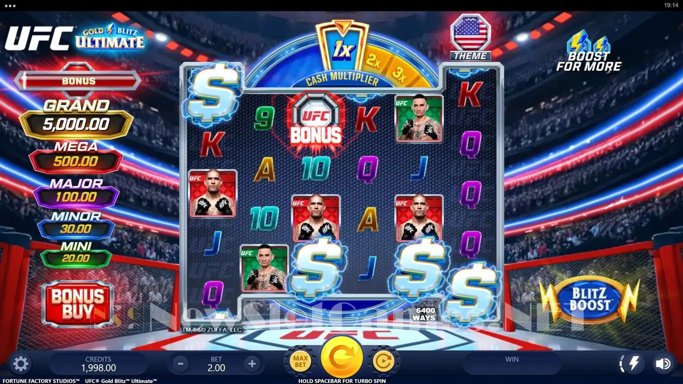 UFC Gold Blitz Ultimate slot