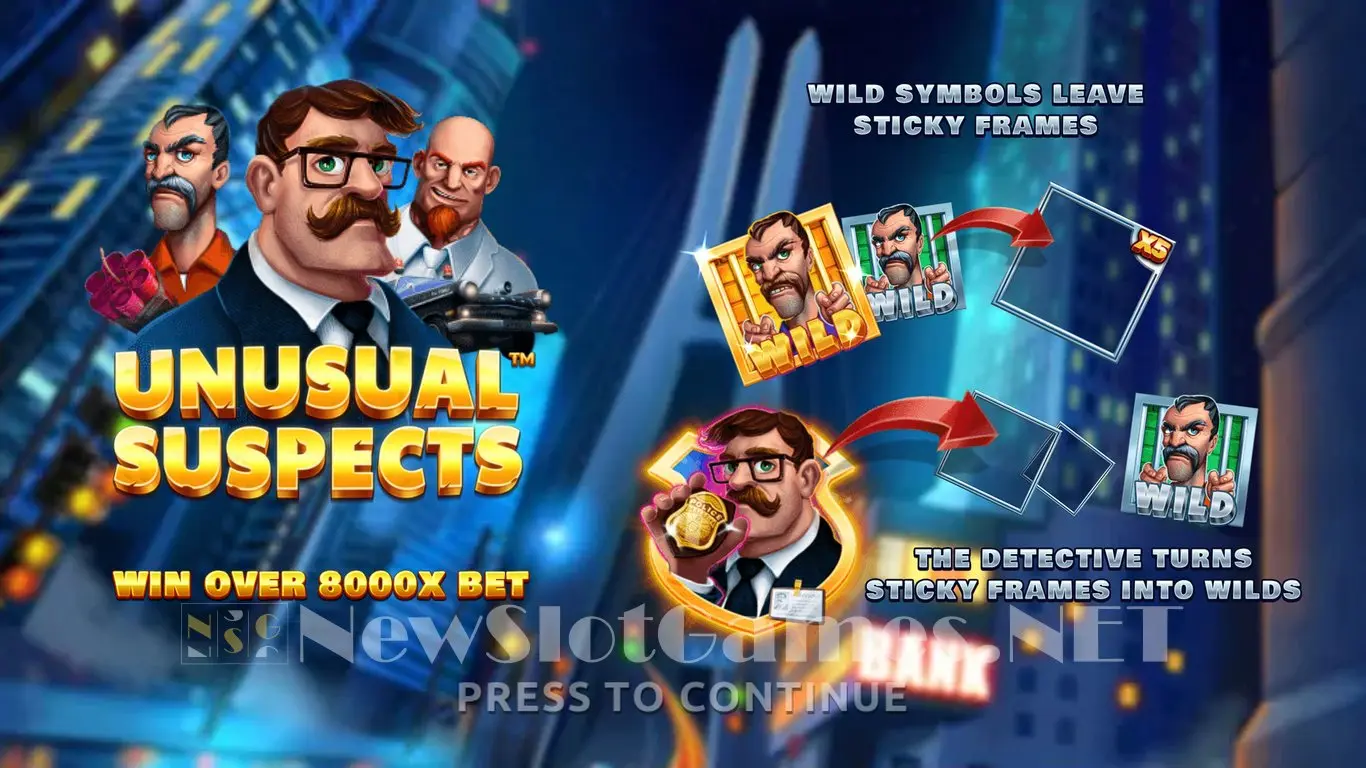 Unusual Suspects slot