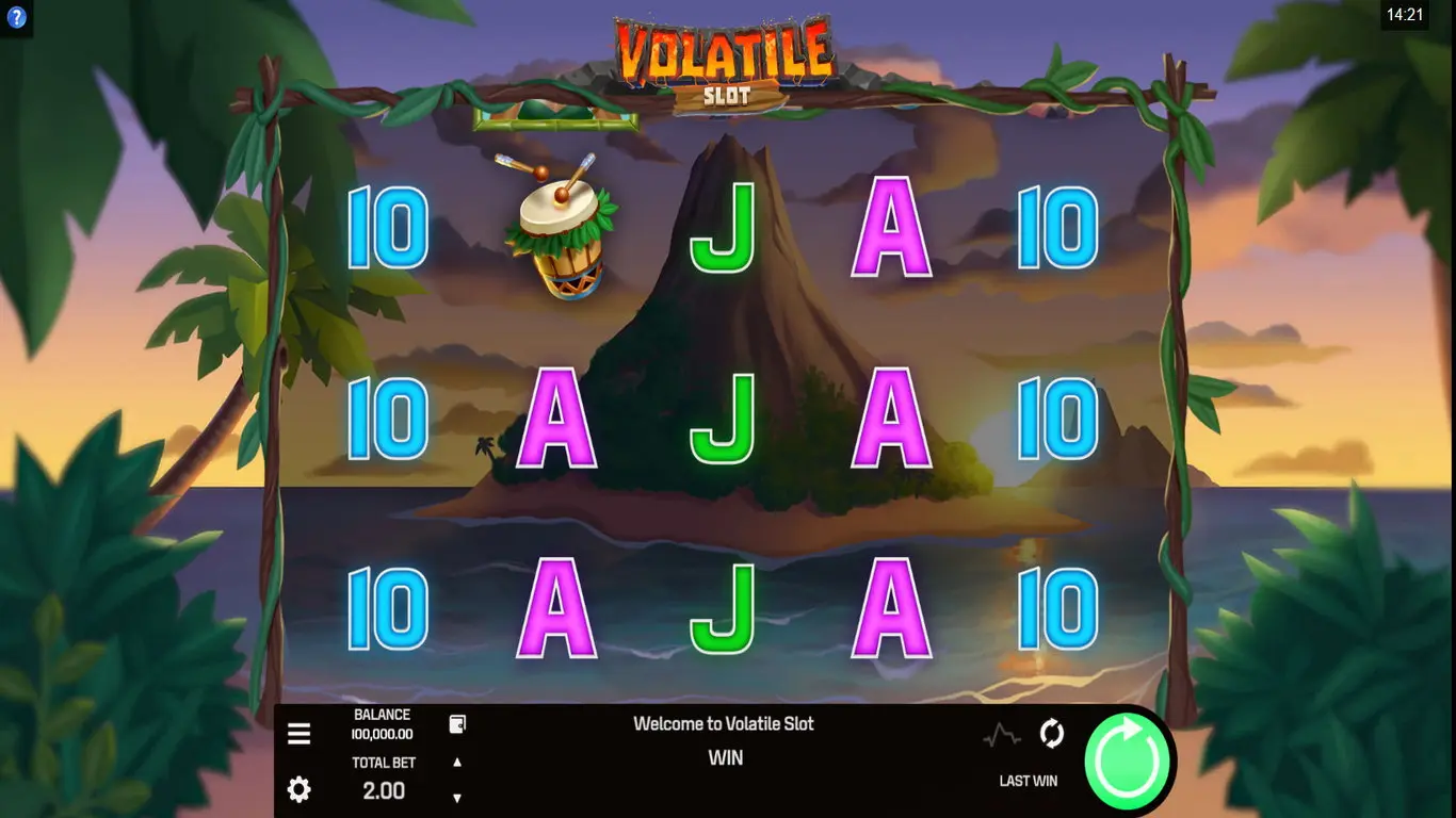 Volatile Slot slot