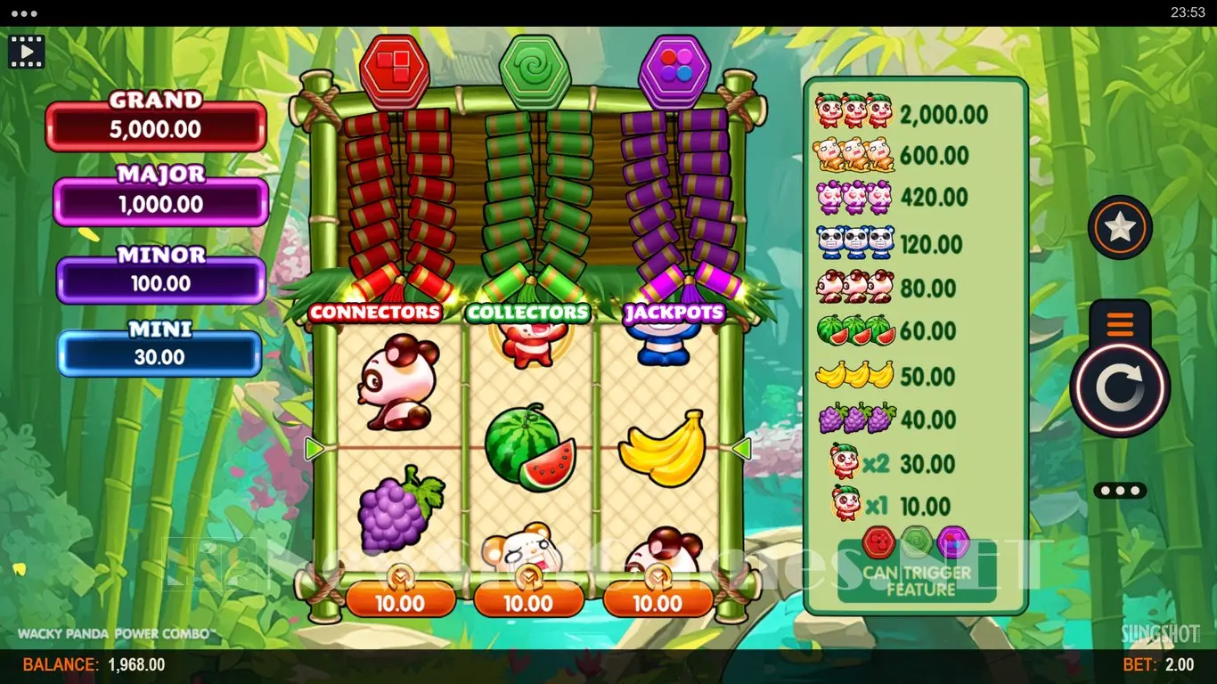 Wacky Panda Power Combo slot