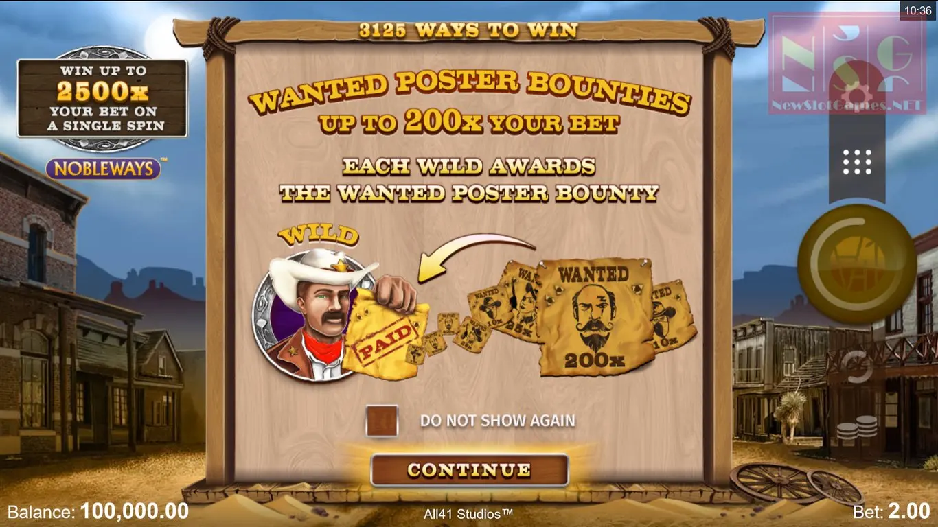 Wanted Outlaws slot