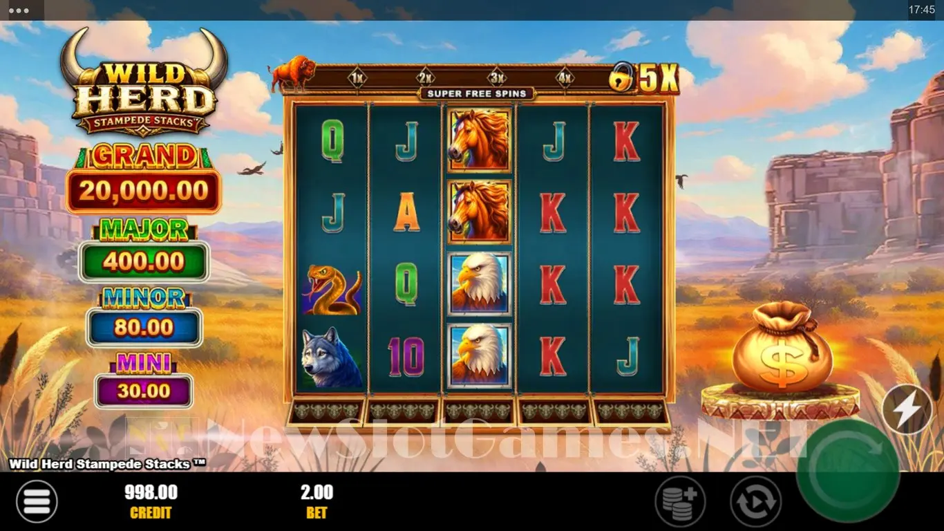 Wild Herd Stampede Stacks slot