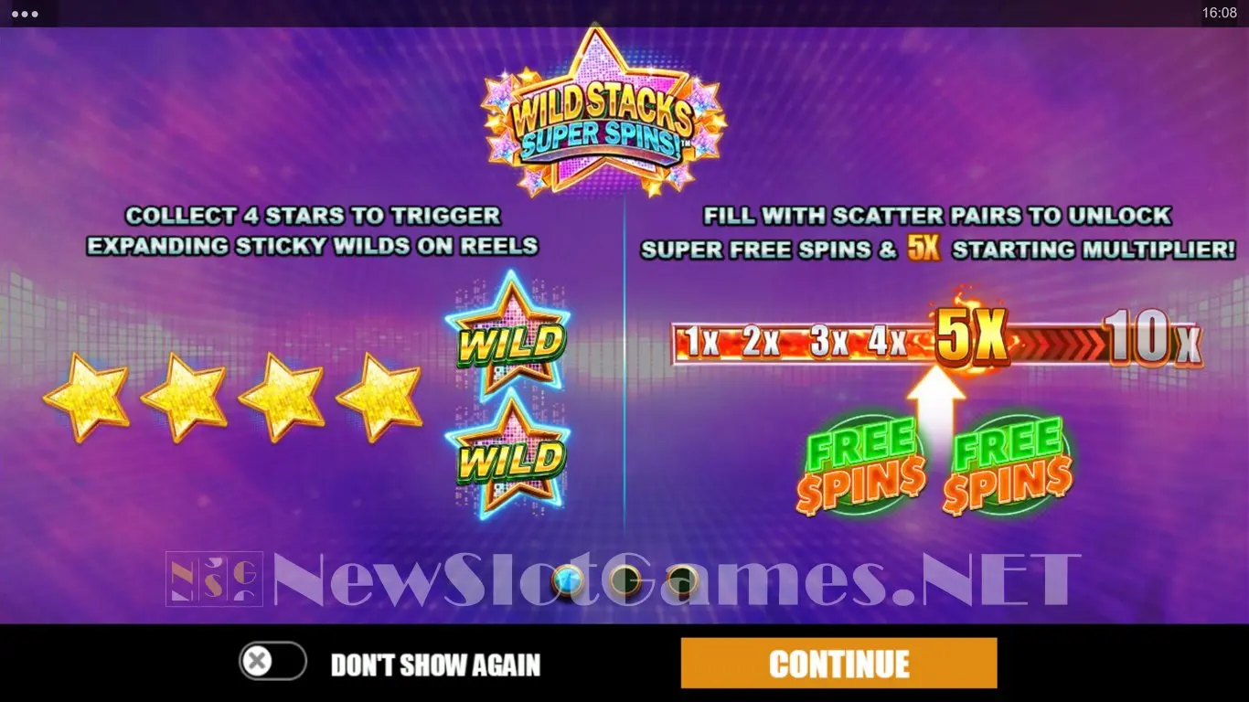Wild Stacks Super Spins slot