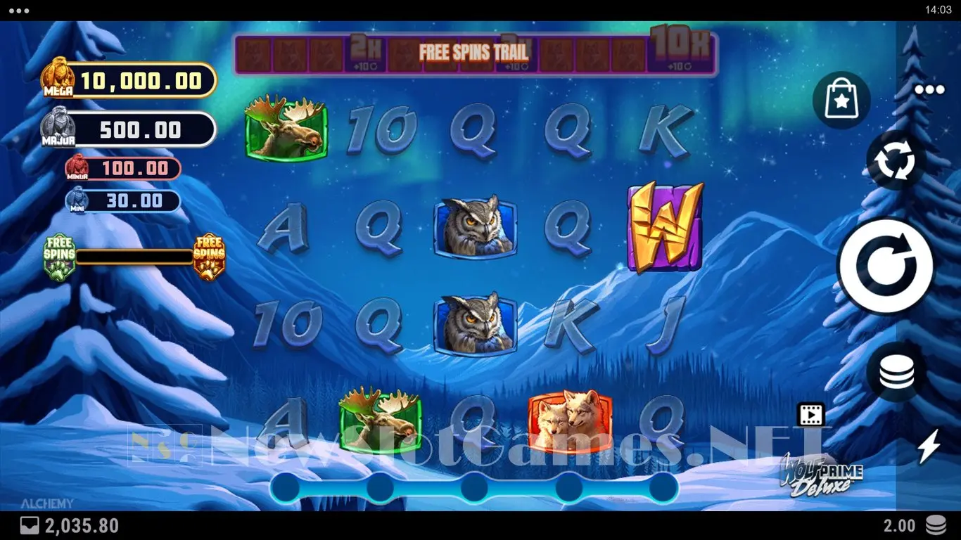 Wolf Prime Deluxe slot