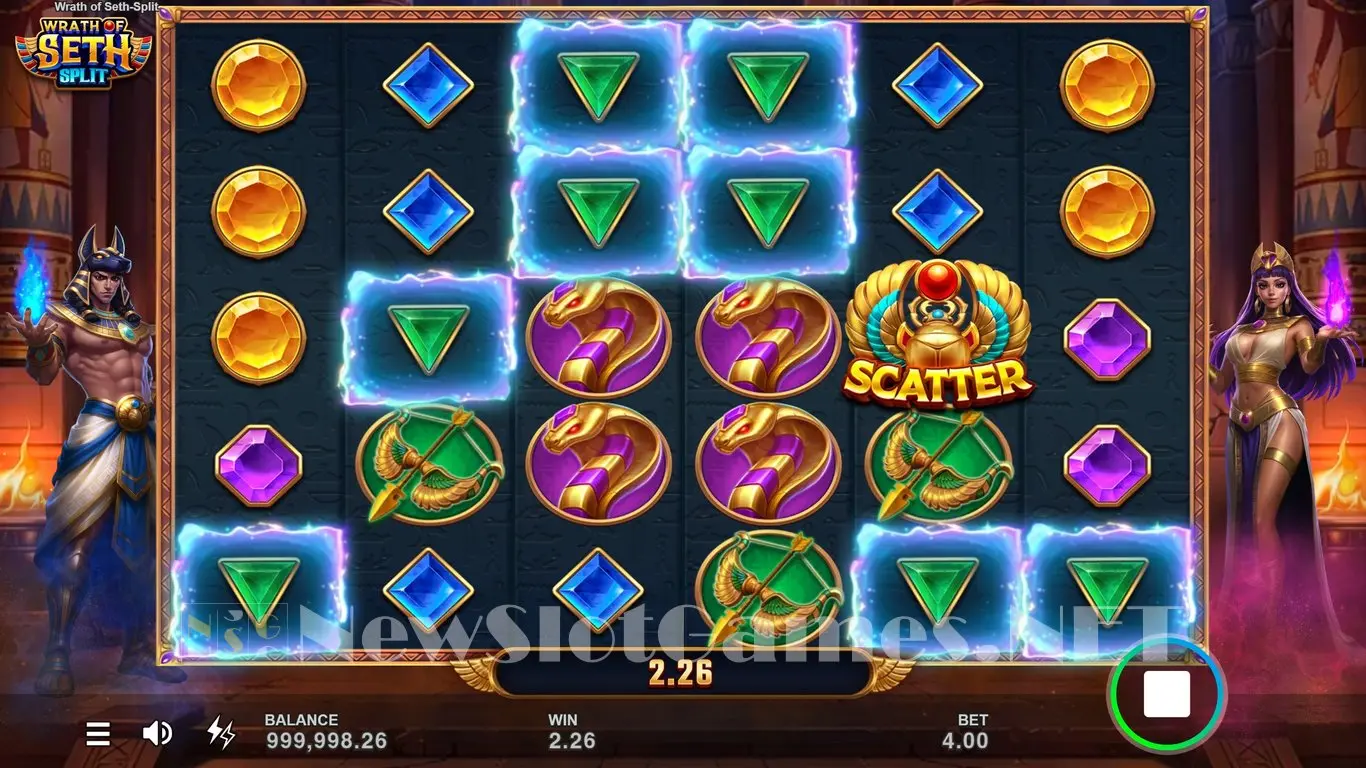 Wrath of Seth - Split slot