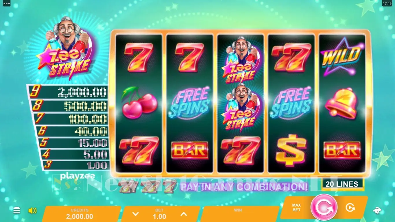 Zee Strike slot