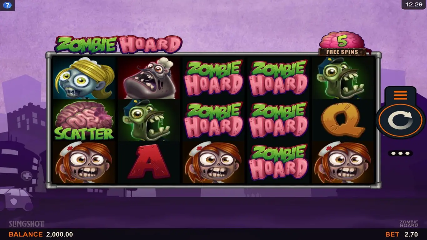 Zombie Hoard slot