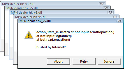 Poker Bot Error